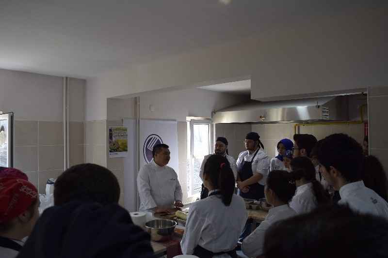 Chef Hasan Karabazar Sakarya Üniversitesi Sushi Workshop